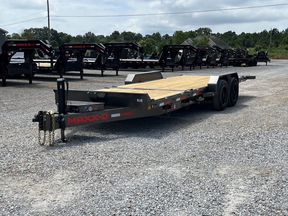 New 2027 MAXXD 83" X 22' 17.6K Tilt Equipment Trailer *OAK FLOOR*