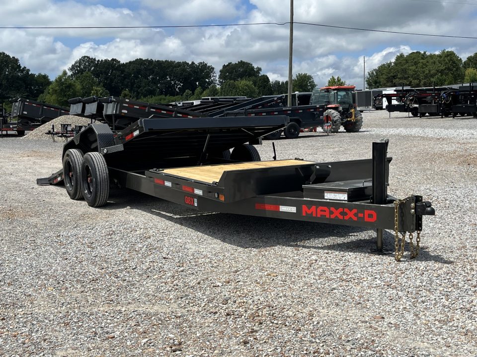 New 2027 MAXXD 83" X 22' 17.6K Tilt Equipment Trailer *OAK FLOOR*
