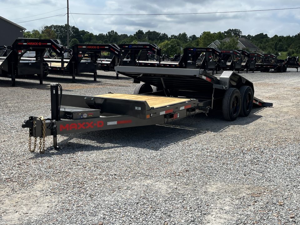 New 2027 MAXXD 83" X 22' 17.6K Tilt Equipment Trailer *OAK FLOOR*