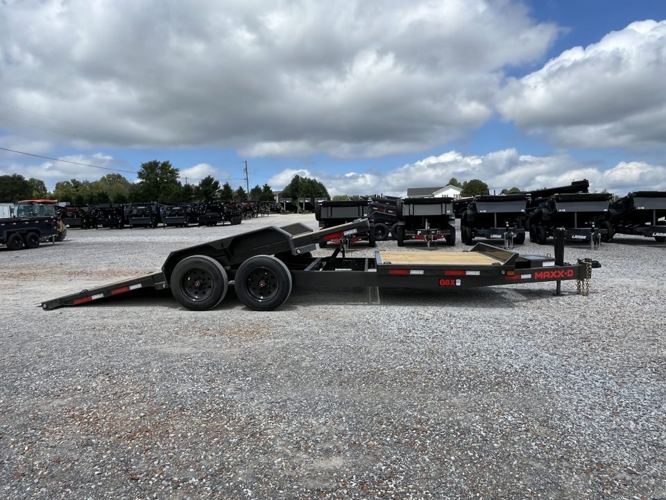 New 2027 MAXXD 83" X 22' 17.6K Tilt Equipment Trailer *OAK FLOOR*