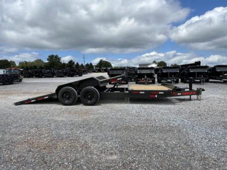New 2027 MAXXD 83" X 22' 17.6K Tilt Equipment Trailer *OAK FLOOR*