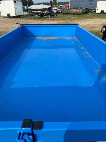 New 2026 Load Trail 83X14 18" WALL 14K Dump Trailer SKY BLUE