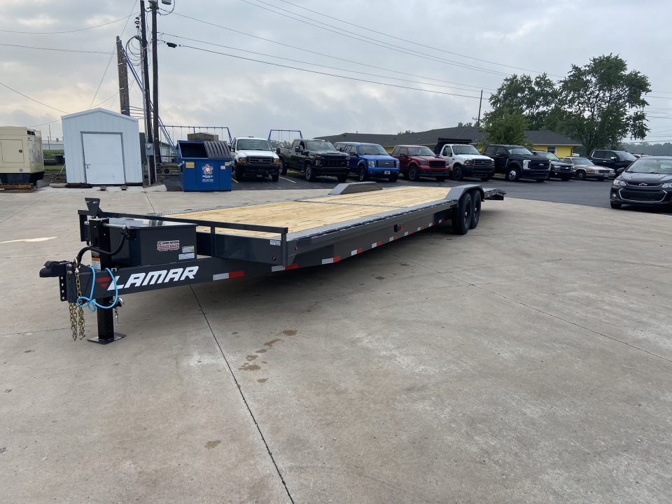 New Lamar 102"x36' Equipment Trailer 14k