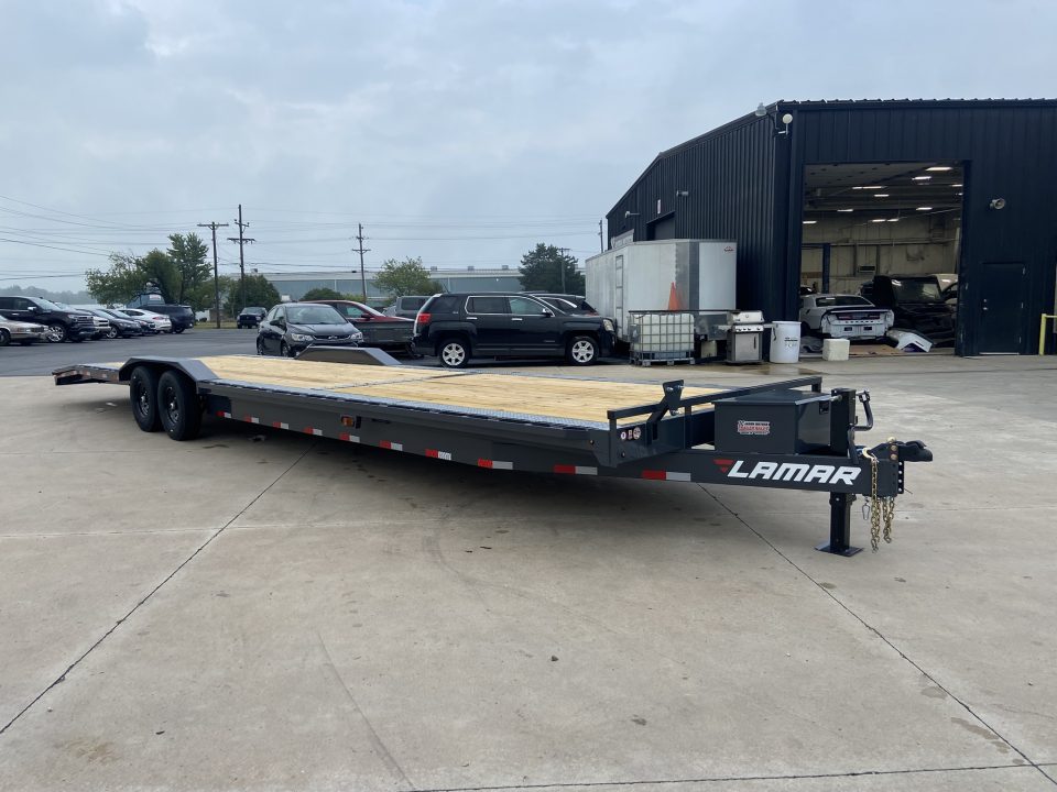 New Lamar 102"x36' Equipment Trailer 14k