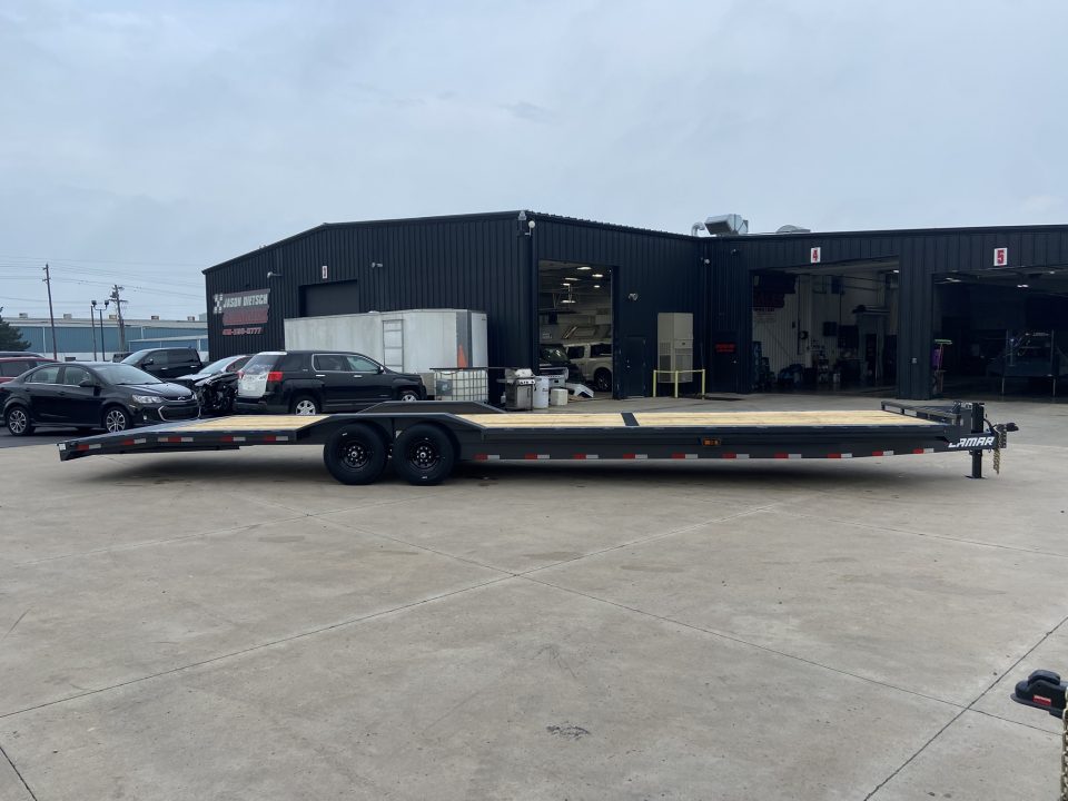 New Lamar 102"x36' Equipment Trailer 14k