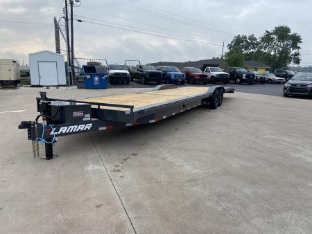 New Lamar 102 x36' Equipment Trailer 14k