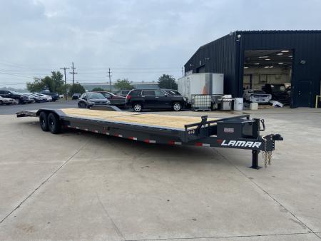 New Lamar 102"x36' Equipment Trailer 14k