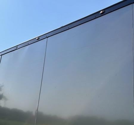 New 2027 Luxe 8.5x20 Car Hauler 5200 lb torsions 7'6" Interior - Charcoal poly-Blackout- Enclosed Car Hauler Car Hauler