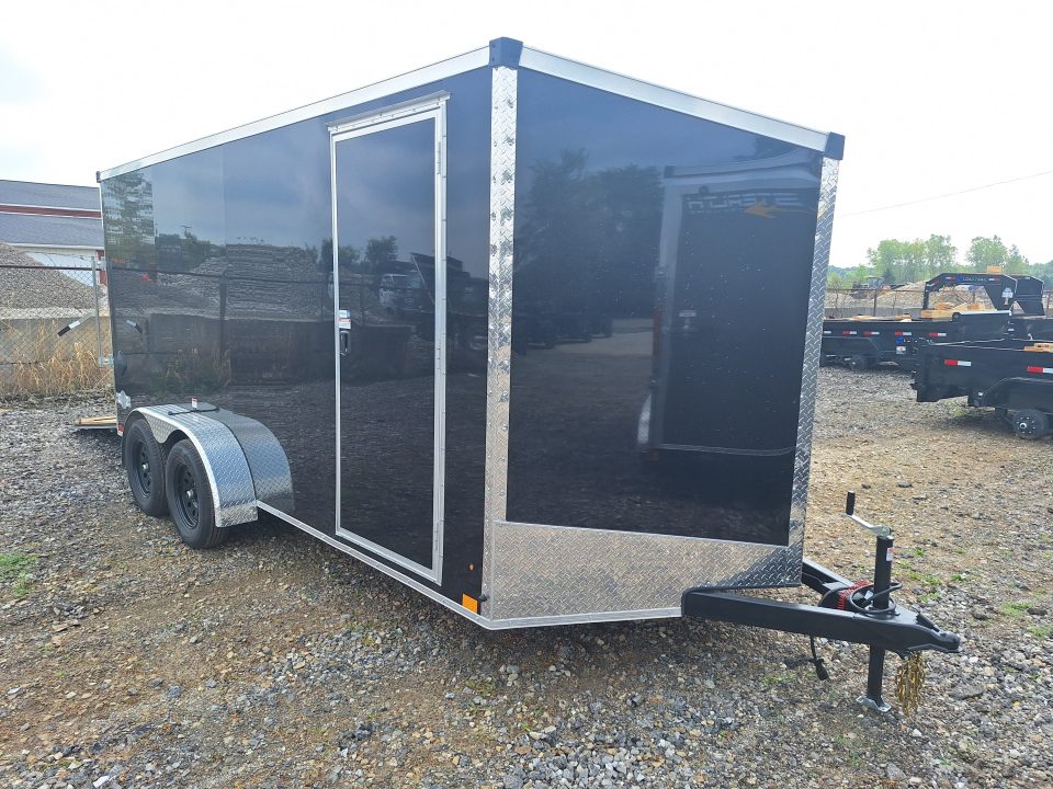 New 2027 Stealth Trailers 7x16 Cargo / Enclosed Trailer W/ Ramp Door