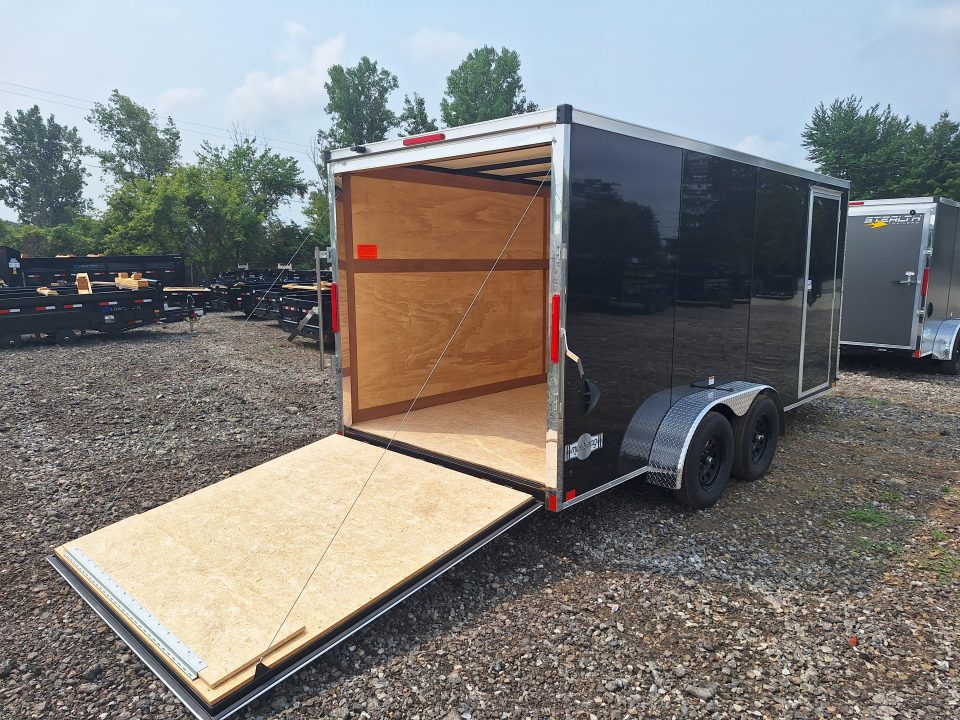 New 2027 Stealth Trailers 7x16 Cargo / Enclosed Trailer W/ Ramp Door