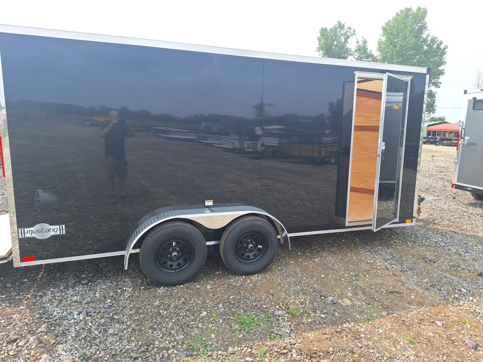 New 2027 Stealth Trailers 7x16 Cargo / Enclosed Trailer W/ Ramp Door