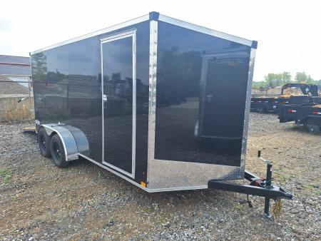 New 2027 Stealth Trailers 7x16 Cargo / Enclosed Trailer W/ Ramp Door