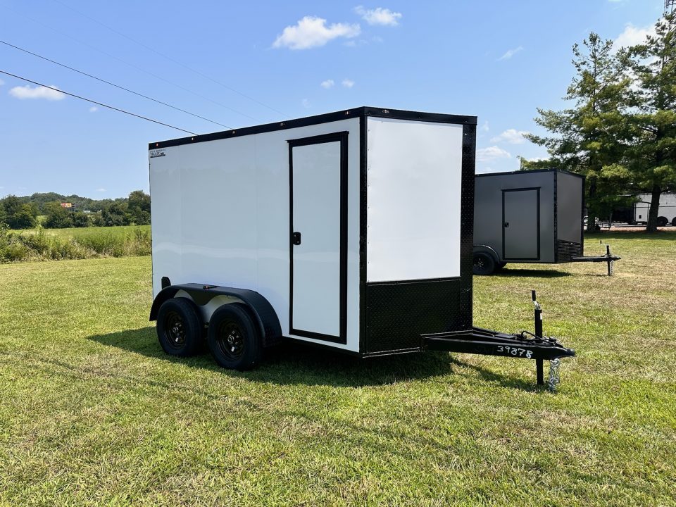 New 2027 Luxe 6X10 -Enclosed Trailer -3500LB Tandem Axle -Black Poly - Blackout Cargo / Enclosed Trailer