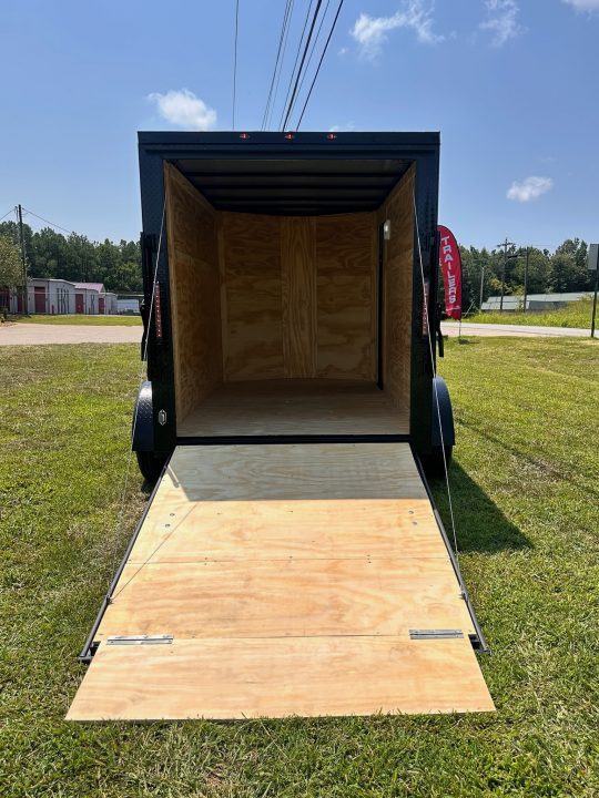 New 2027 Luxe 6X10 -Enclosed Trailer -3500LB Tandem Axle -Black Poly - Blackout Cargo / Enclosed Trailer