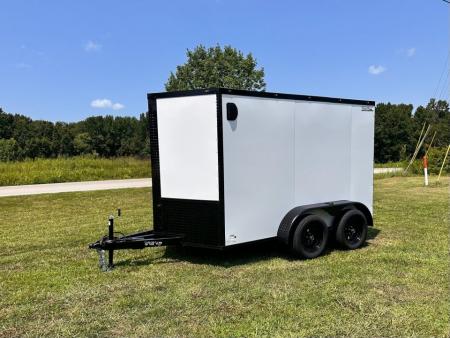 New 2027 Luxe 6X10 -Enclosed Trailer -3500LB Tandem Axle -Black Poly - Blackout Cargo / Enclosed Trailer