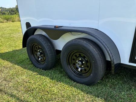 New 2027 Luxe 6X10 -Enclosed Trailer -3500LB Tandem Axle -Black Poly - Blackout Cargo / Enclosed Trailer