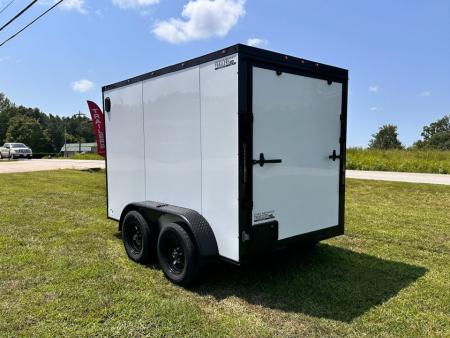 New 2027 Luxe 6X10 -Enclosed Trailer -3500LB Tandem Axle -Black Poly - Blackout Cargo / Enclosed Trailer