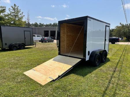 New 2027 Luxe 6X10 -Enclosed Trailer -3500LB Tandem Axle -Black Poly - Blackout Cargo / Enclosed Trailer
