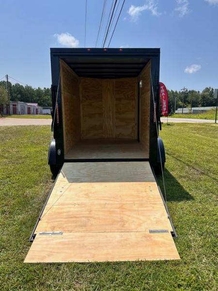 New 2027 Luxe 6X10 -Enclosed Trailer -3500LB Tandem Axle -Black Poly - Blackout Cargo / Enclosed Trailer