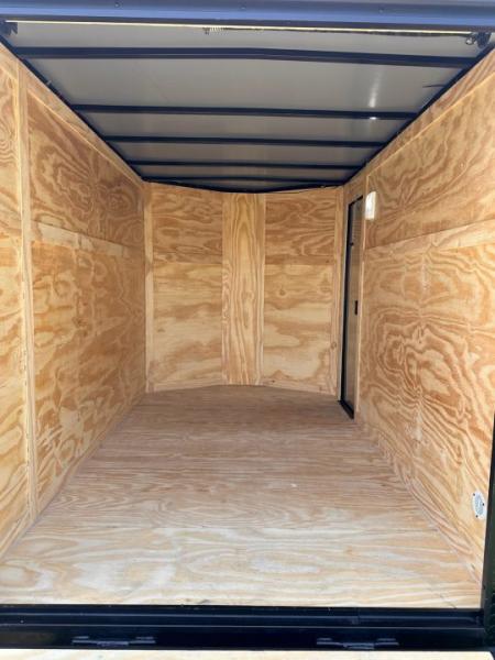 New 2027 Luxe 6X10 -Enclosed Trailer -3500LB Tandem Axle -Black Poly - Blackout Cargo / Enclosed Trailer