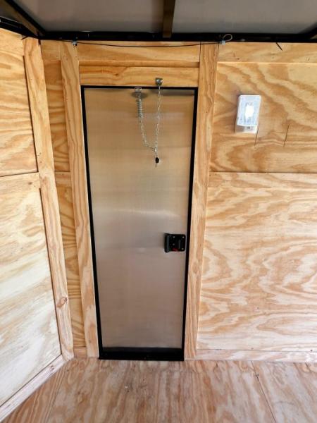 New 2027 Luxe 6X10 -Enclosed Trailer -3500LB Tandem Axle -Black Poly - Blackout Cargo / Enclosed Trailer