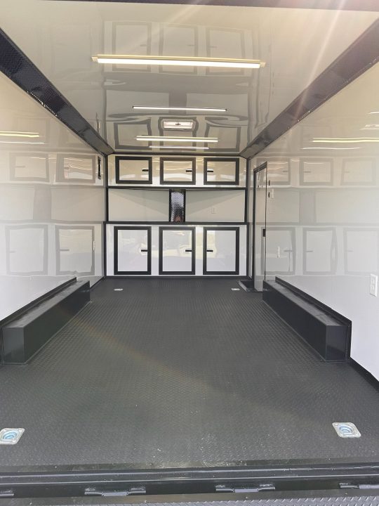 New 2027 Luxe 8.5X18 RACE PACKAGE TRAILER-DECKED OUT Car / Racing Trailer