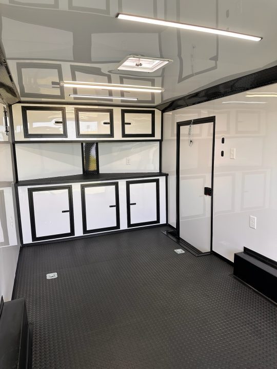 New 2027 Luxe 8.5X18 RACE PACKAGE TRAILER-DECKED OUT Car / Racing Trailer