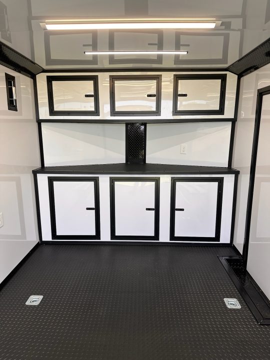 New 2027 Luxe 8.5X18 RACE PACKAGE TRAILER-DECKED OUT Car / Racing Trailer