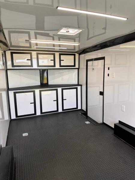 New 2027 Luxe 8.5X18 RACE PACKAGE TRAILER-DECKED OUT Car / Racing Trailer