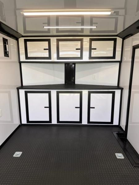 New 2027 Luxe 8.5X18 RACE PACKAGE TRAILER-DECKED OUT Car / Racing Trailer