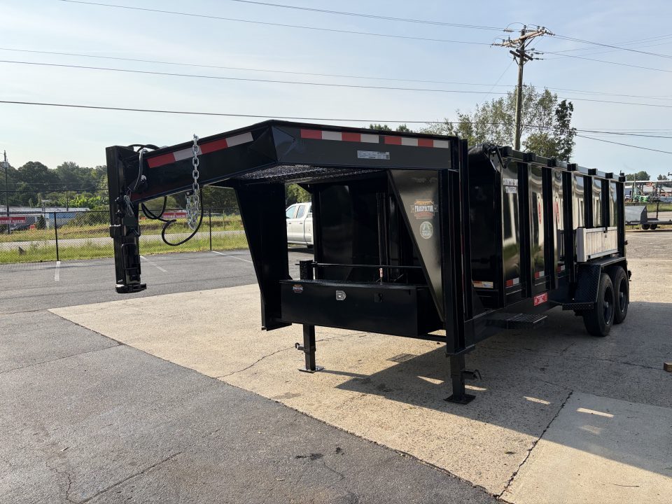 New 2027 Prospector 16' Gooseneck Dump, 4' Sides, 16K GVWR