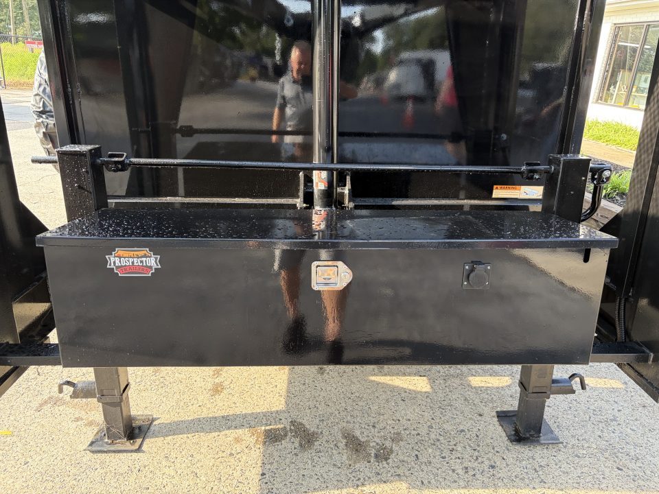 New 2027 Prospector 16' Gooseneck Dump, 4' Sides, 16K GVWR