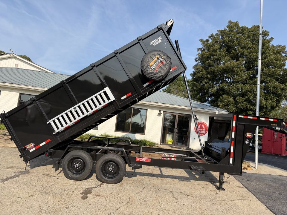 New 2027 Prospector 16' Gooseneck Dump, 4' Sides, 16K GVWR