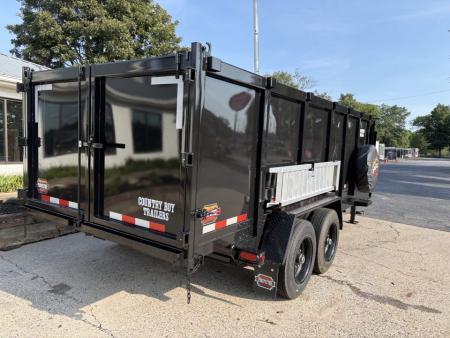 New 2027 Prospector 16' Gooseneck Dump, 4' Sides, 16K GVWR