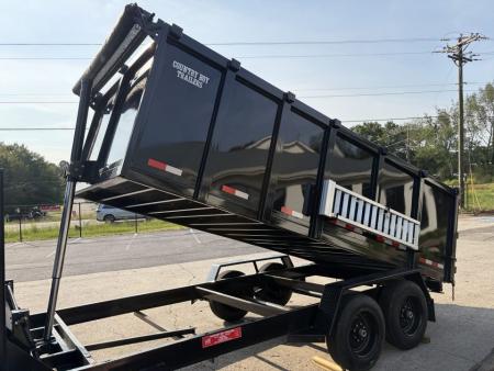 New 2027 Prospector 16' Gooseneck Dump, 4' Sides, 16K GVWR