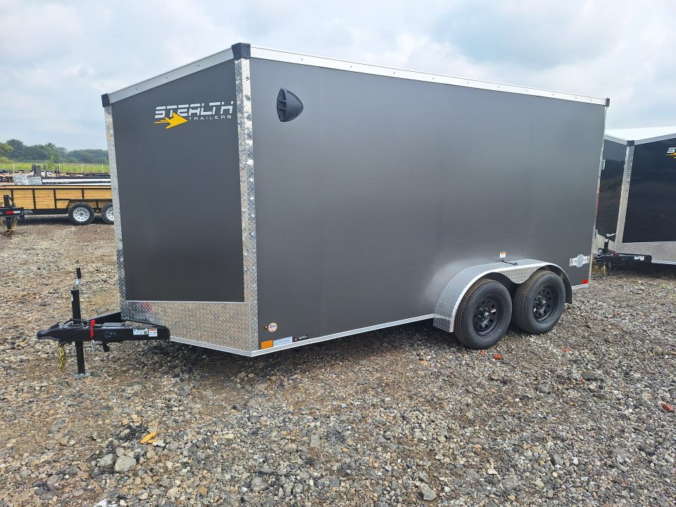 New 2027 Stealth Trailers 7x14 Cargo / Enclosed Trailer W/ Ramp Door
