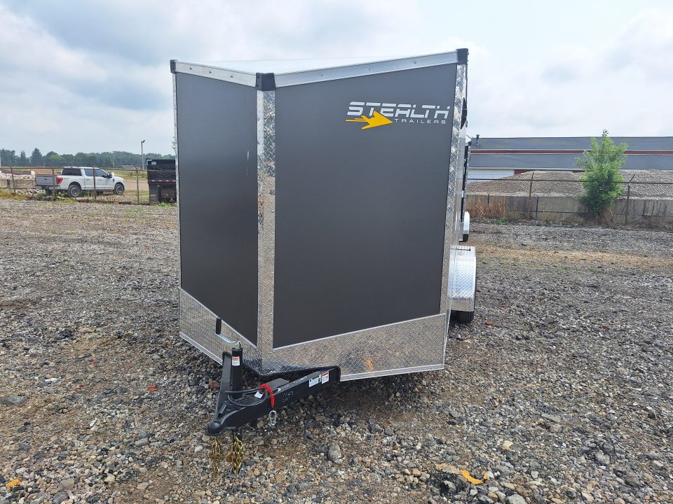 New 2027 Stealth Trailers 7x14 Cargo / Enclosed Trailer W/ Ramp Door
