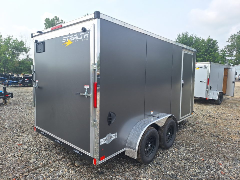 New 2027 Stealth Trailers 7x14 Cargo / Enclosed Trailer W/ Ramp Door