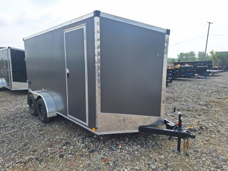 New 2027 Stealth Trailers 7x14 Cargo / Enclosed Trailer W/ Ramp Door