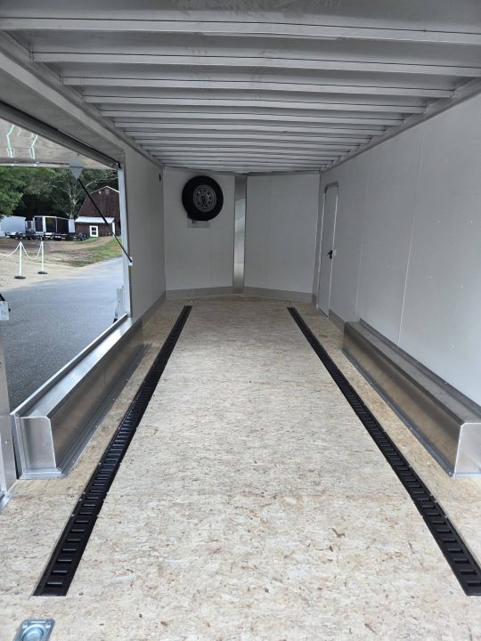 New 2026 Nitro 8.5x20 car hauler with premium escape door spread axle Car / Racing Trailer