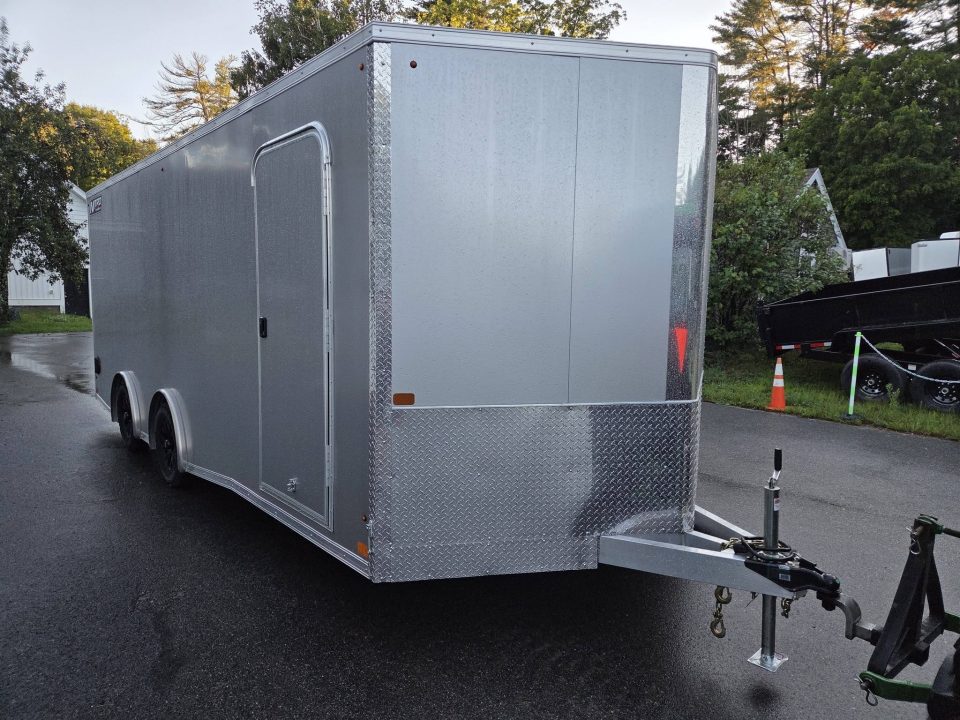 New 2026 Nitro 8.5x20 car hauler with premium escape door spread axle Car / Racing Trailer