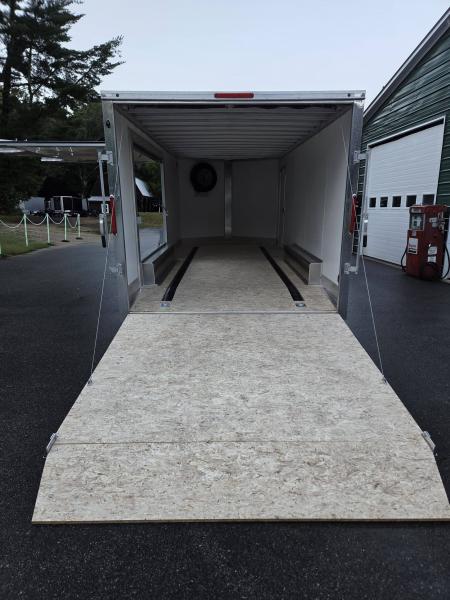New 2026 Nitro 8.5x20 car hauler with premium escape door spread axle Car / Racing Trailer