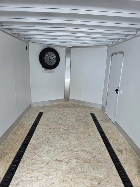 New 2026 Nitro 8.5x20 car hauler with premium escape door spread axle Car / Racing Trailer