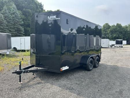 New 2027 Look Trailers 7X14 V nose, 7,000 lb. GVWR Cargo / Enclosed Trailer