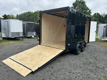 New 2027 Look Trailers 7X14 V nose, 7,000 lb. GVWR Cargo / Enclosed Trailer