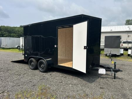 New 2027 Look Trailers 7X14 V nose, 7,000 lb. GVWR Cargo / Enclosed Trailer