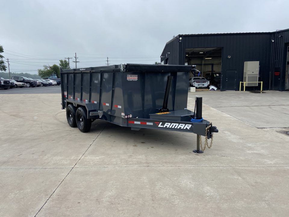 New Lamar 83"X14' Dump Trailer