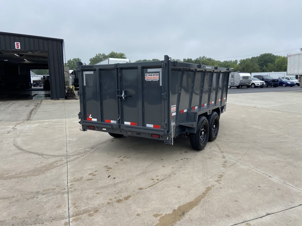 New Lamar 83"X14' Dump Trailer