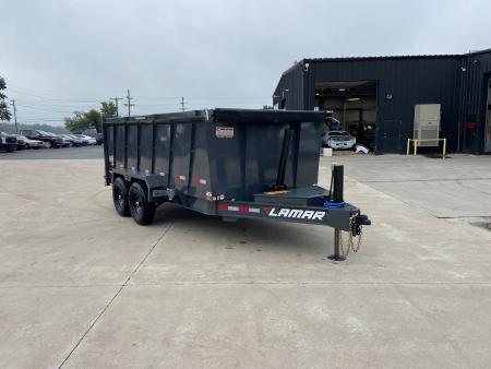 New Lamar 83"X14' Dump Trailer