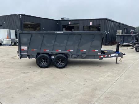 New Lamar 83"X14' Dump Trailer